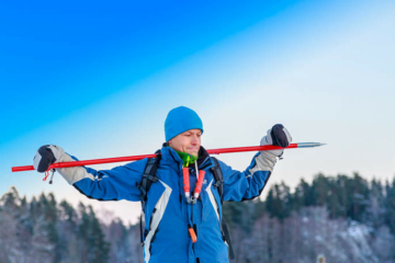 Man tour skating in the winter - Pixbuster Free Images